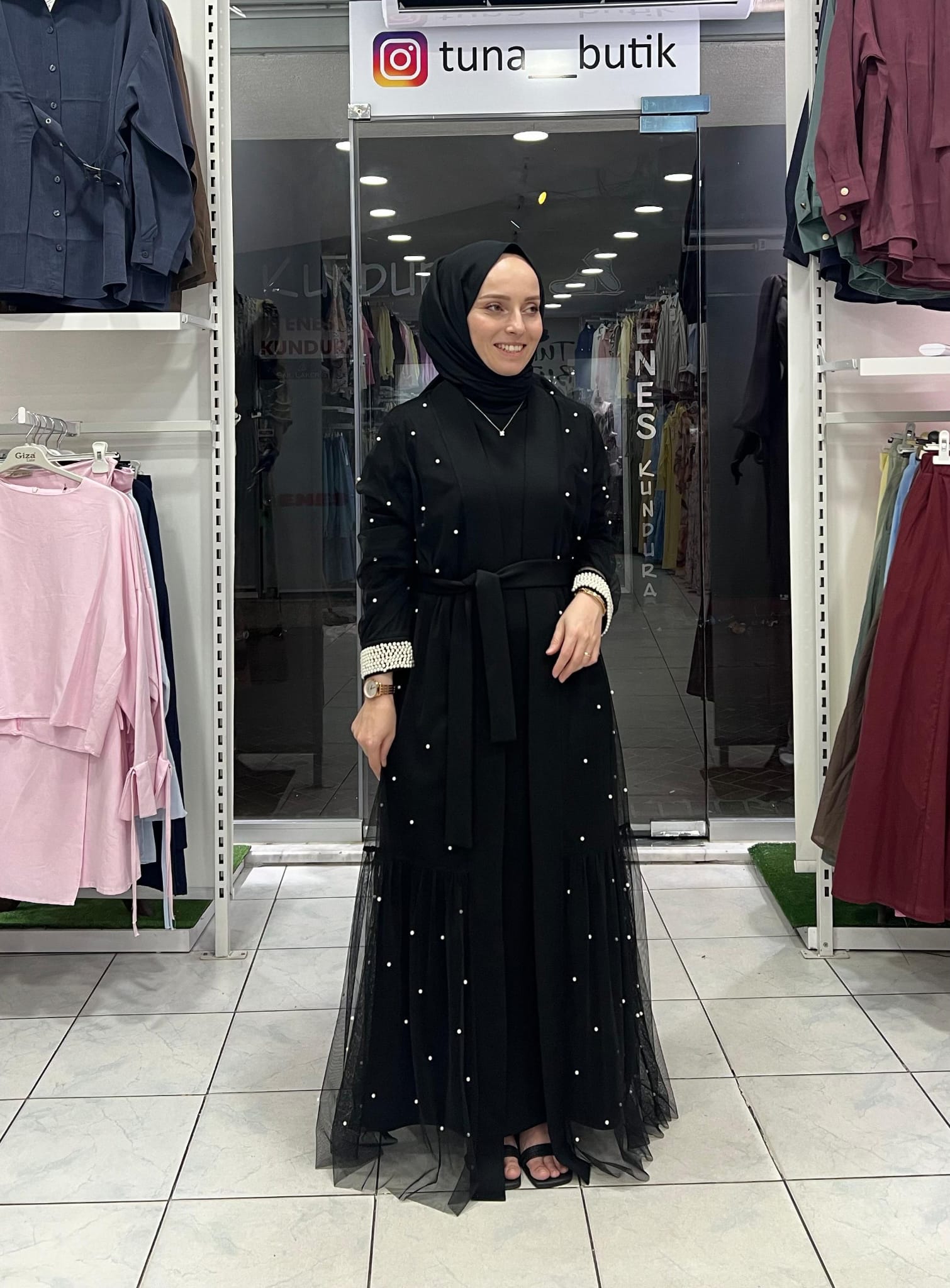 düğünlük abaya