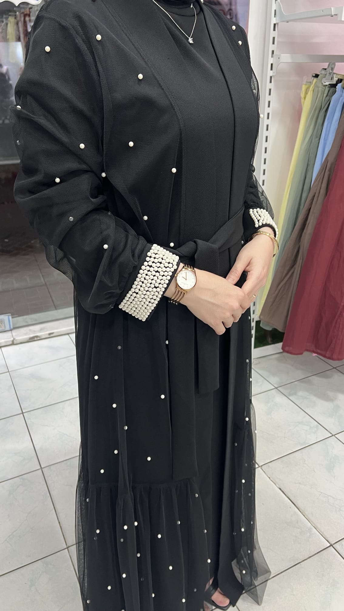 düğünlük abaya